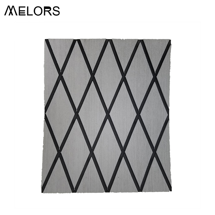 Used Composite Diamond Synthetic PE/EVA Foam Decking Flooring Outdoor