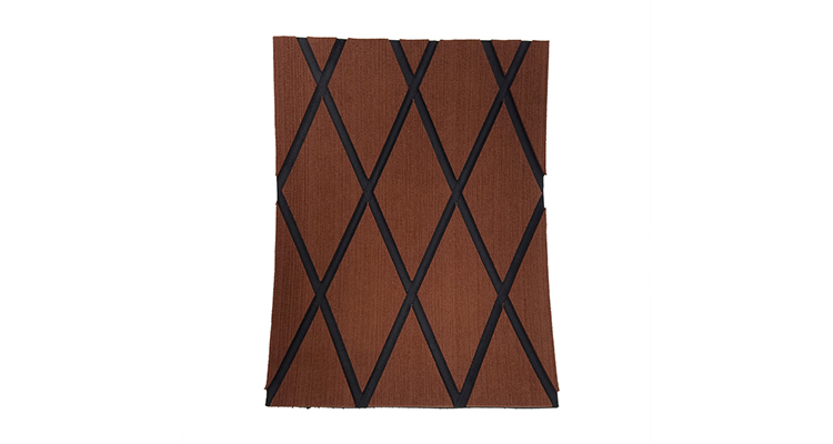 Melors High Quality Double Layer Marine PE/EVA Foam Faux Teak Skateboard Decking Sheet for Boat
