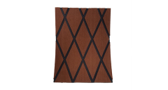 Melors High Quality Double Layer Marine PE/EVA Foam Faux Teak Skateboard Decking Sheet for Boat