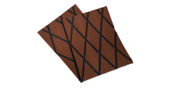 Melors High Quality Double Layer Marine PE/EVA Foam Faux Teak Skateboard Decking Sheet for Boat