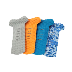 Professional Surfboard Tail Pad EVA Traction Pad With Arch And Kicker Surf Traction Pad