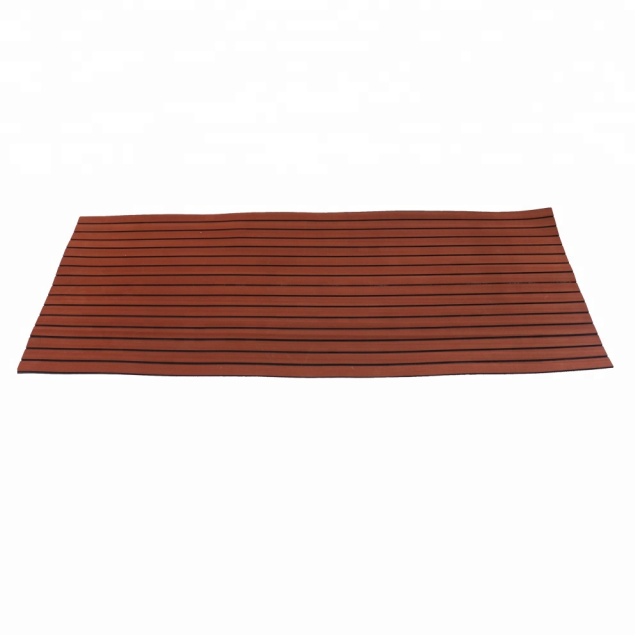 Melors Anti UV Non Slip PE/EVA Faux Teak Boat Accessories For Marine Flooring