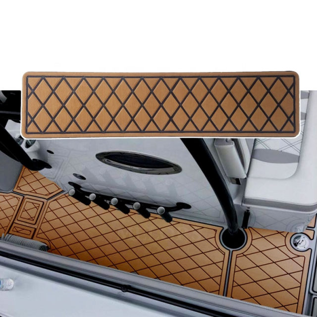 Melors EVA Synthetic Cabin Floor Teak Sheet Strong Adhesive Marine Mat