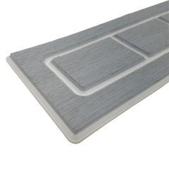 Melors Boat Material Faux Eva Marine Teak CNC Customized Design Decking Sheet