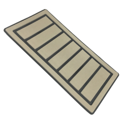 Melors Non Skid Adhesive Pads Teak Color Teak Deck Yacht CNC Customized Design