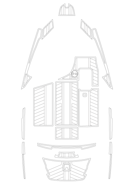 Melors EVA boat flooring marine decking foam boat deck flooring custom marine flooring Marine Deck rubber boat flooring