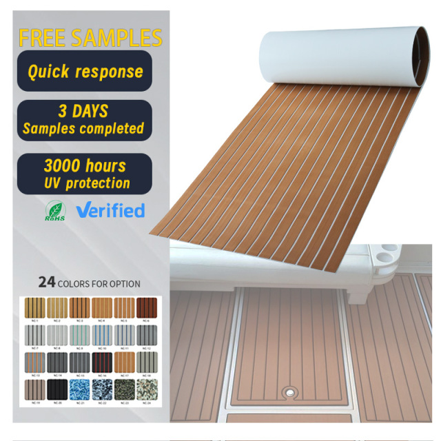 Boat Flooring 94.5 X 35.4 Inch 6MM Thick Non-Skid Self-Adhesive