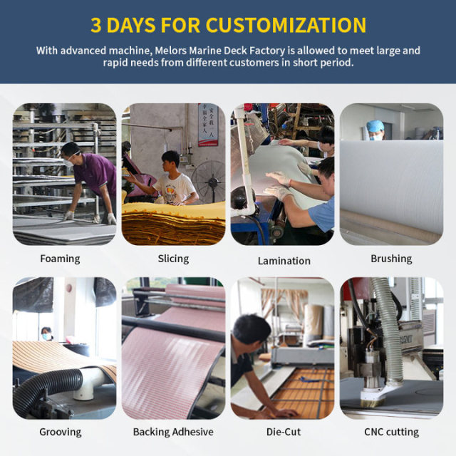 Melors EVA boat flooring marine decking foam boat deck flooring custom marine flooring Marine Deck rubber boat flooring