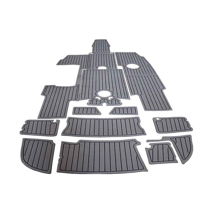 Custom boat flooring with precision fit and personalized style for any vessel.