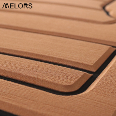Melors Anti Slip CNC Grooved Brushed EVA Marine Foam Sheet For Boat Deck Pad