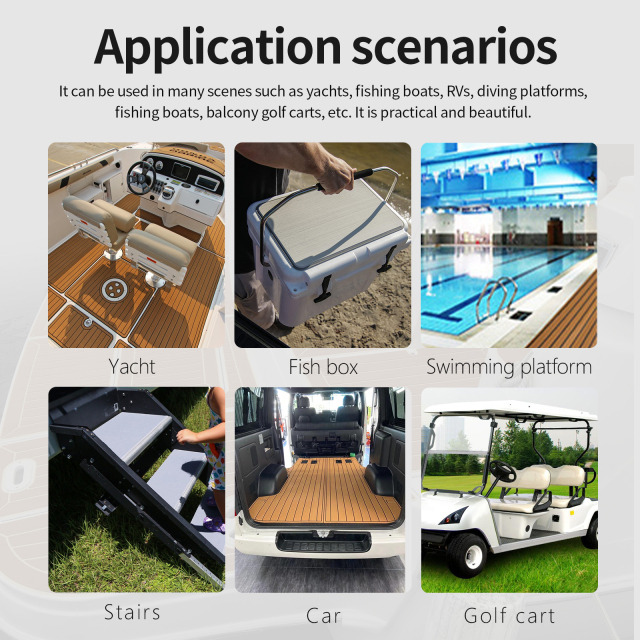 Melors EVA boat flooring marine decking foam boat deck flooring custom marine flooring Marine Deck rubber boat flooring