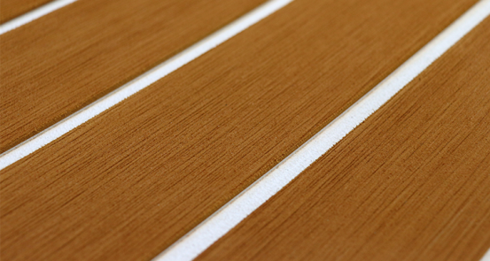 UV-resistant marine decking flooring designed to enhance the appearance and performance of your boat.