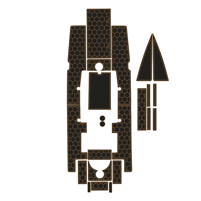 Tailored boat flooring solutions with custom designs and durable materials.