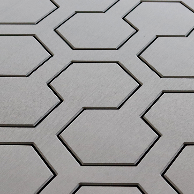 Custom-sized EVA foam sheets for CNC precision cutting marine flooring.