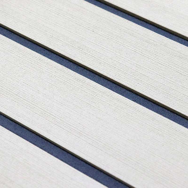 UV-Resistant Blue Vinyl Flooring EVA Foam Marine Deck Sheets