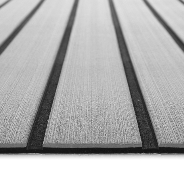 Grey Black Vinyl Flooring CNC Sheets for Boats Factory-Direct EVA Deck