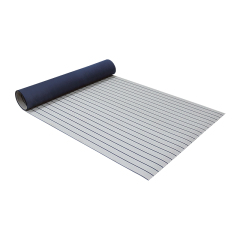 Marine vinyl flooring for boats supplied by a sheet flooring factory.