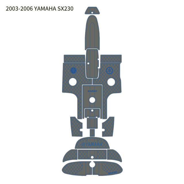 Custom EVA foam flooring for 2003–2006 YAMAHA AR230 / SX230 boat