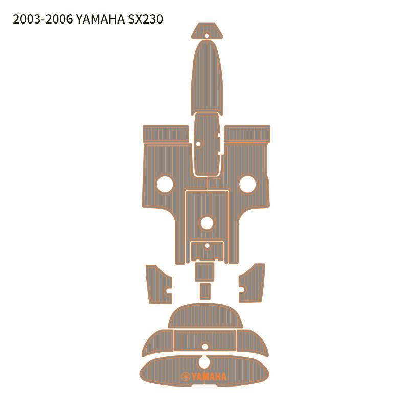 Custom EVA Foam Boat Flooring for YAMAHA AR230 / SX230 with Strong Adhesive