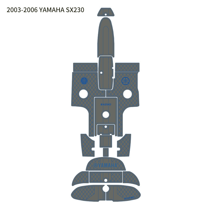 Custom EVA foam decking for 2003–2006 YAMAHA AR230 / SX230