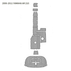 Custom EVA foam boat flooring for 2006–2011 YAMAHA AR 210 model