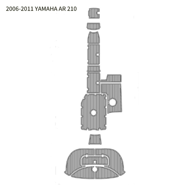 Custom EVA foam boat flooring for 2006–2011 YAMAHA AR 210 model