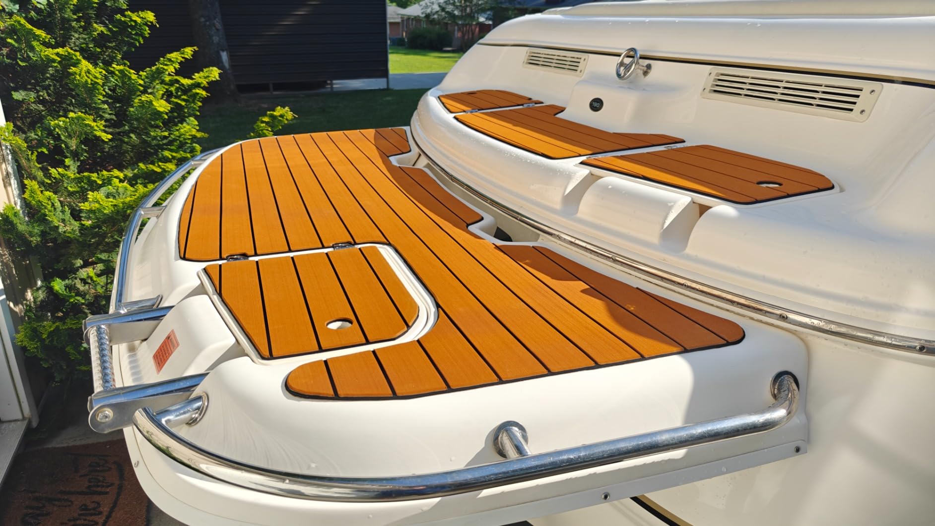 High-quality EVA foam deck sheets for marine flooring business, designed for durability and slip resistance.