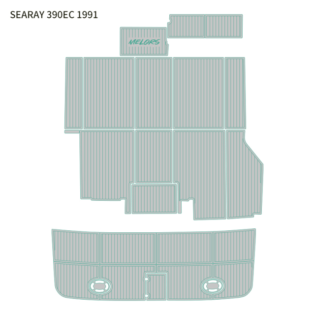 Melors EVA boat flooring marine decking foam boat deck flooring custom marine flooring Marine Deck rubber boat flooring