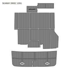 Custom Marine Flooring for 1991 SeaRay 390EC – CNC Cut EVA Deck Pads