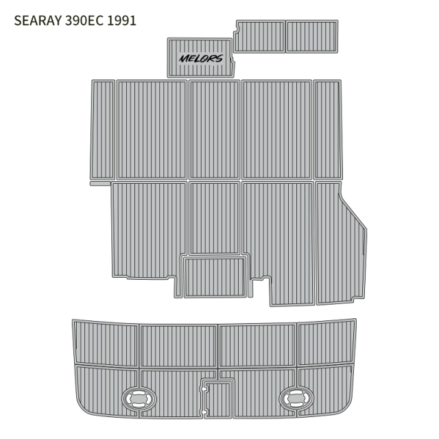 Marine Deck Flooring for 1991 SeaRay 390EC – Non-Slip EVA Foam from Factory