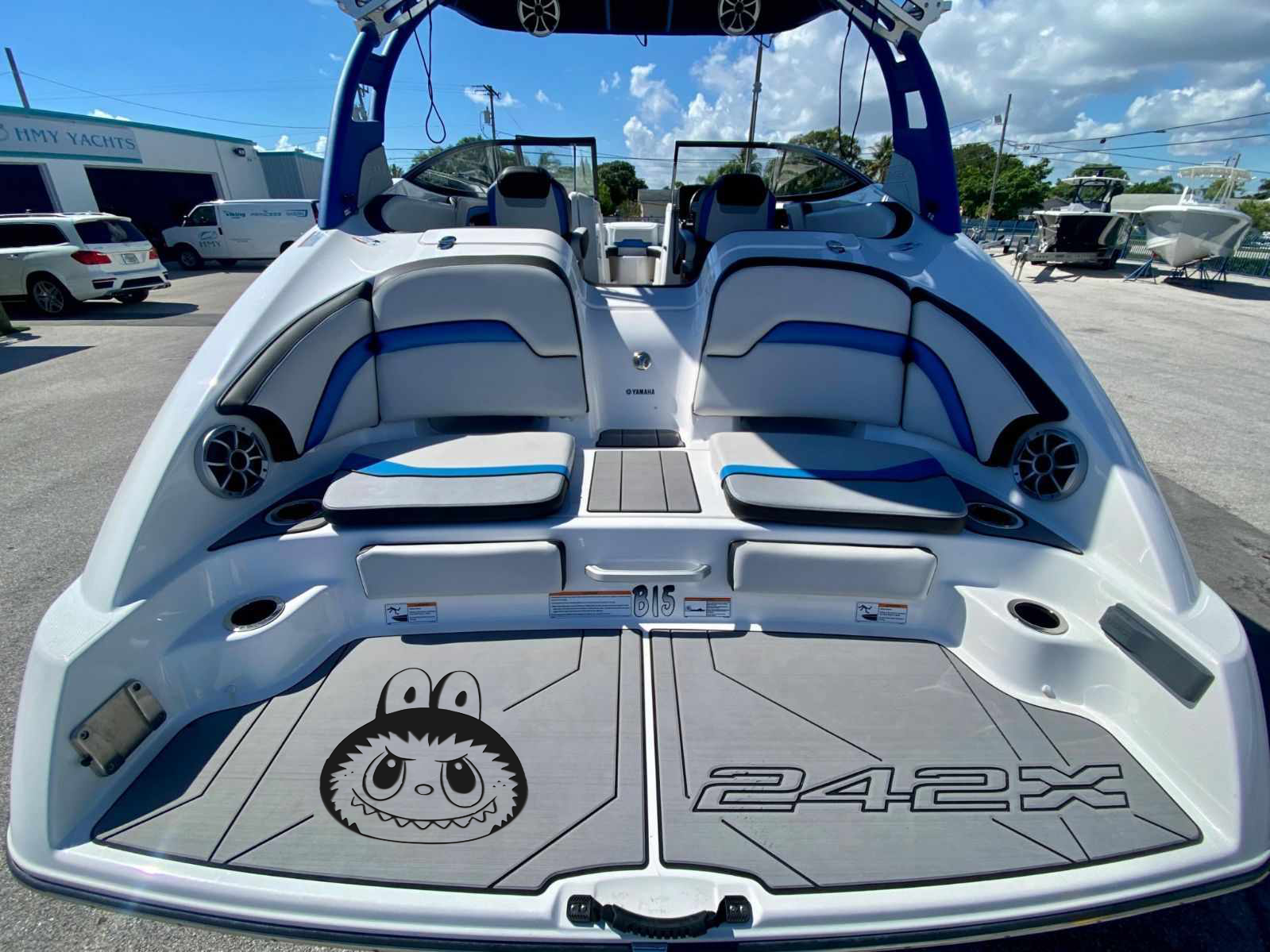 Custom Labubu EVA boat flooring factory crafting personalized marine decks