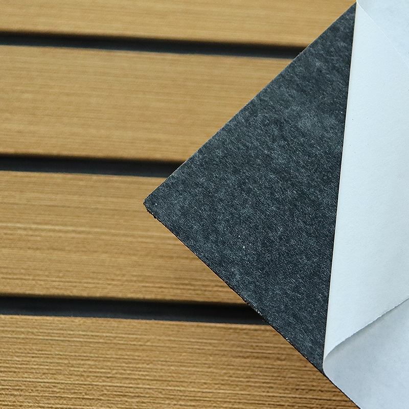 Teak EVA PE composite sheet with uniform density for CNC cutting