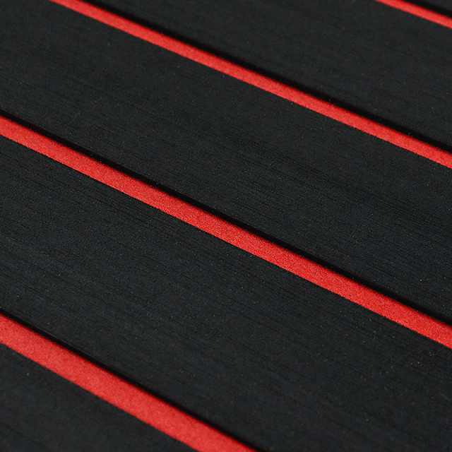boat flooring Canada solution with self-adhesive EVA faux teak deck mats