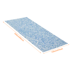 Textured EVA embossed foam sheet with anti-slip surface for boats