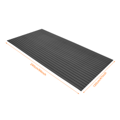 Custom size marine foam sheets ideal for boat flooring and deck applications.