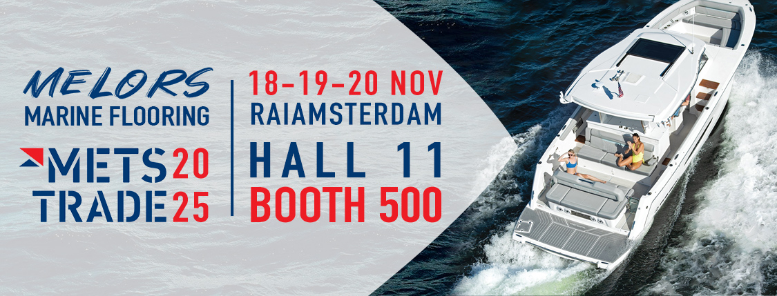 Melors Marine Flooring Supplier Exhibiting at METSTRADE Amsterdam 2025