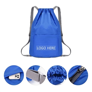 Large Waterproof Drawstring Backpack