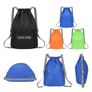 Large Waterproof Drawstring Backpack