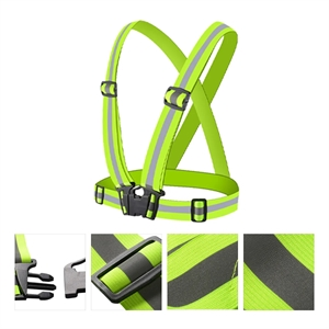 LED Reflective Vest High Visibility Lightweight Running Gear Light Up Vest for Walking Running Cycling Adjustable for Men Women Kids