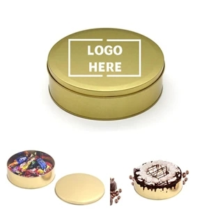 Custom Metal Round Tins Aluminum Tin Cans Containers with Lid Empty Box Jar for Candies,Bead, Candle and Jewelry
