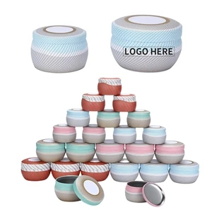 Custom 4oz DIY Candle Tin Box Candle Making Jars Containers for Aromatherapy Scented Candles