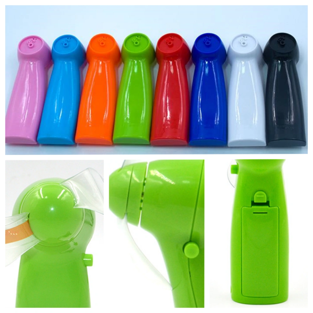 Portable Flashing Fan with LED Display