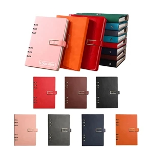 Custom Classic Spiral Notebooks Journal  for Men and Women Notebooks Lined and Blank A5 Leather Cover for Writing Notebook Diary for Business Travel Office School