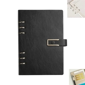 Custom Classic Spiral Notebooks Journal  for Men and Women Notebooks Lined and Blank A5 Leather Cover for Writing Notebook Diary for Business Travel Office School
