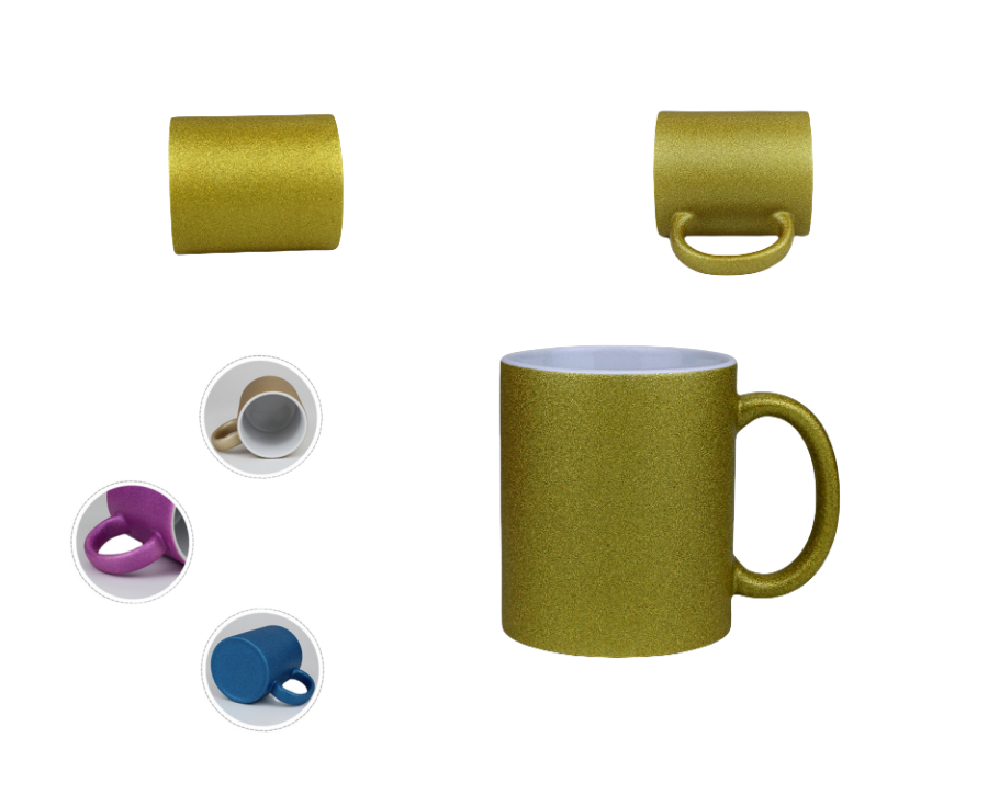 Custom Ceramic Mug C handle/White Interior