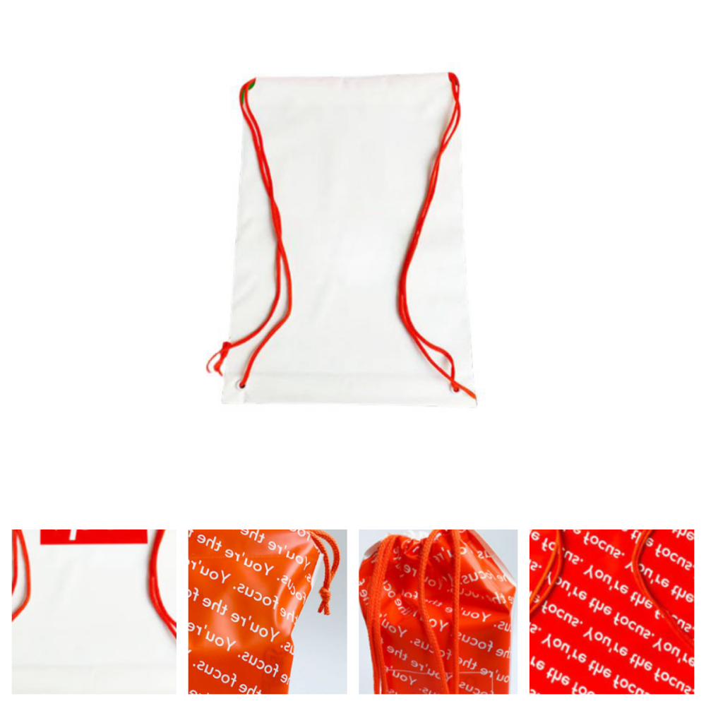 100% Compostable Drawstring Plastic Bag