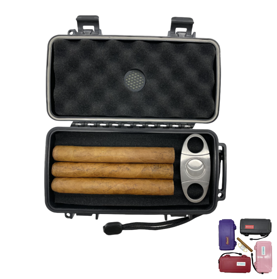 Travel Cigar Case 5 Holder