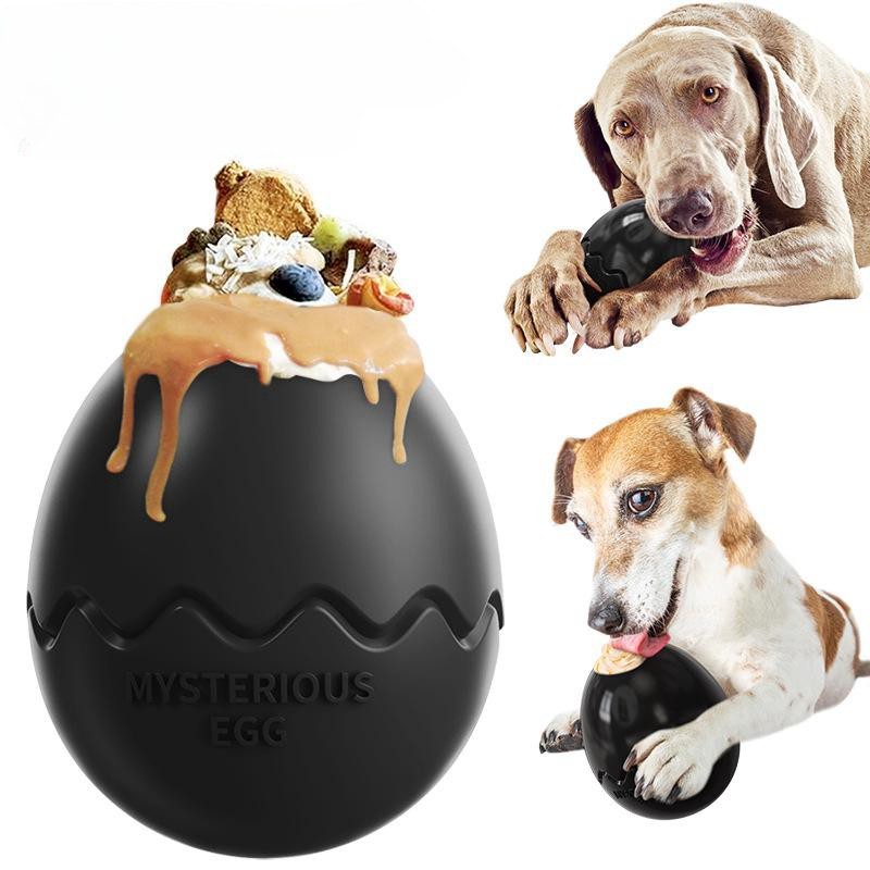 Slow Feeder Dog Chew Toy Egg Pattern