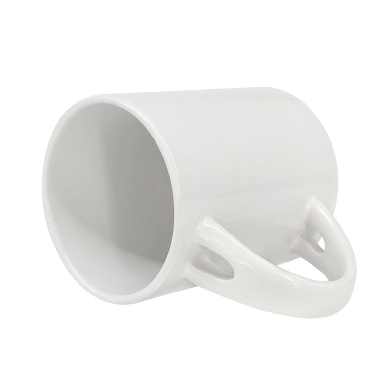 11 Oz. Ceramic Mugs with Spoon