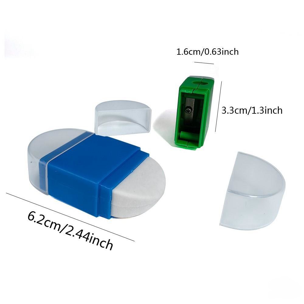 2 in 1 Pencil Sharpener & Eraser